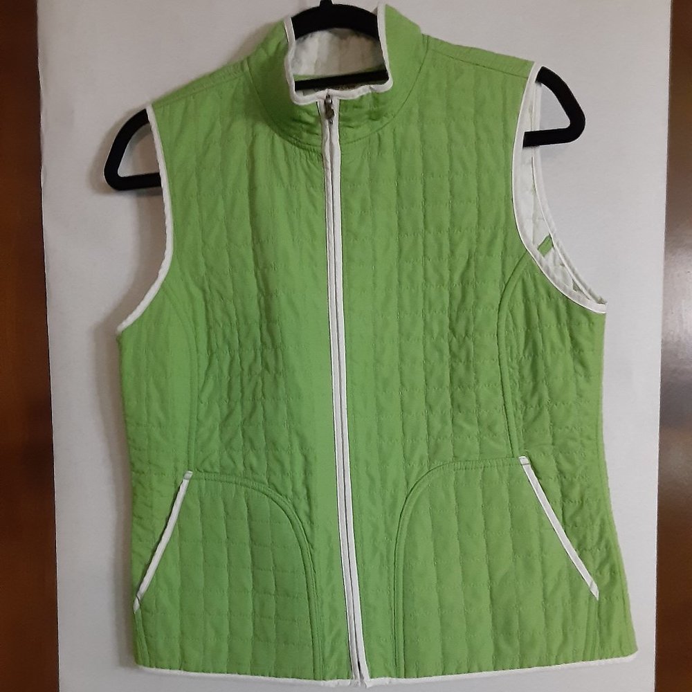 COLDWATER CREEK/REVERSIBLE VEST/SIZE SMALL